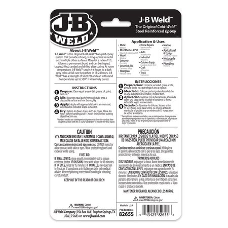 J-B Weld Accelerator, Orange, 1.75 oz, Bottle 8265-S